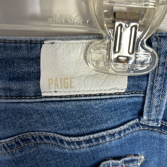PAIGE Verdugo Ankle Jean with Frayed Sides - Picture 5 of 6